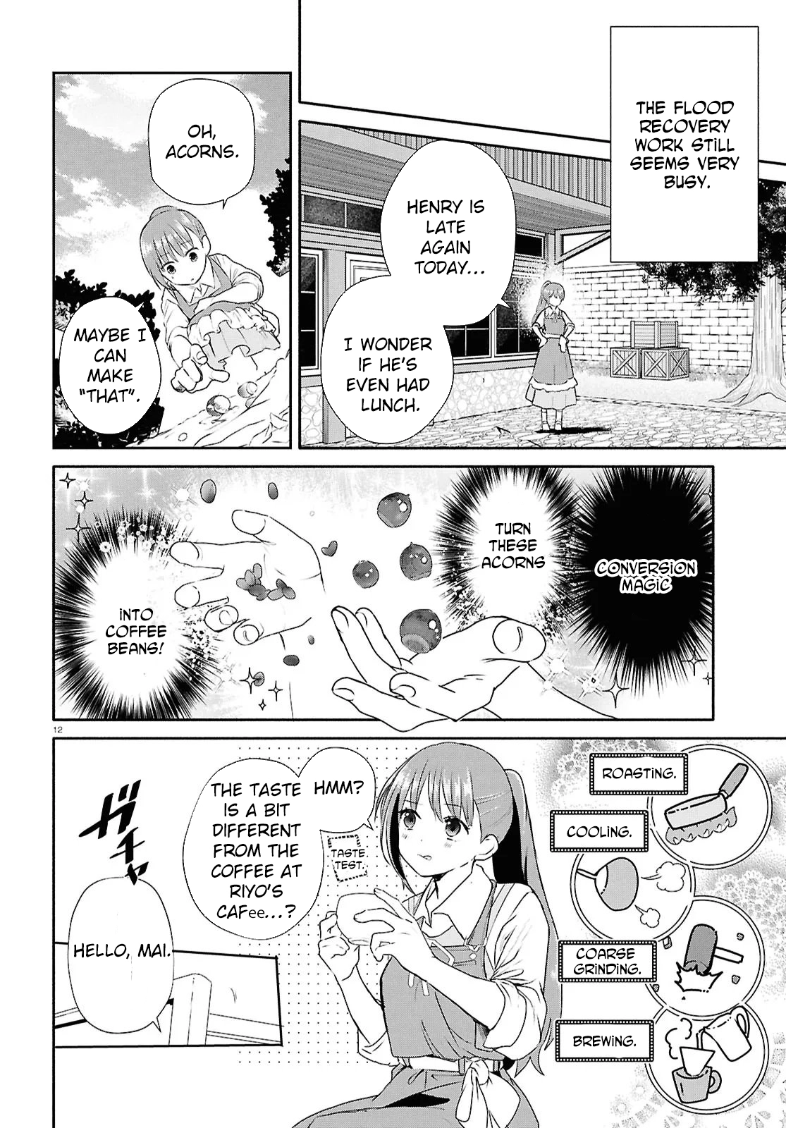 The Hideaway Café: The Mage by Accident and the Visiting Royal Secretary Chapter 12 Page 15